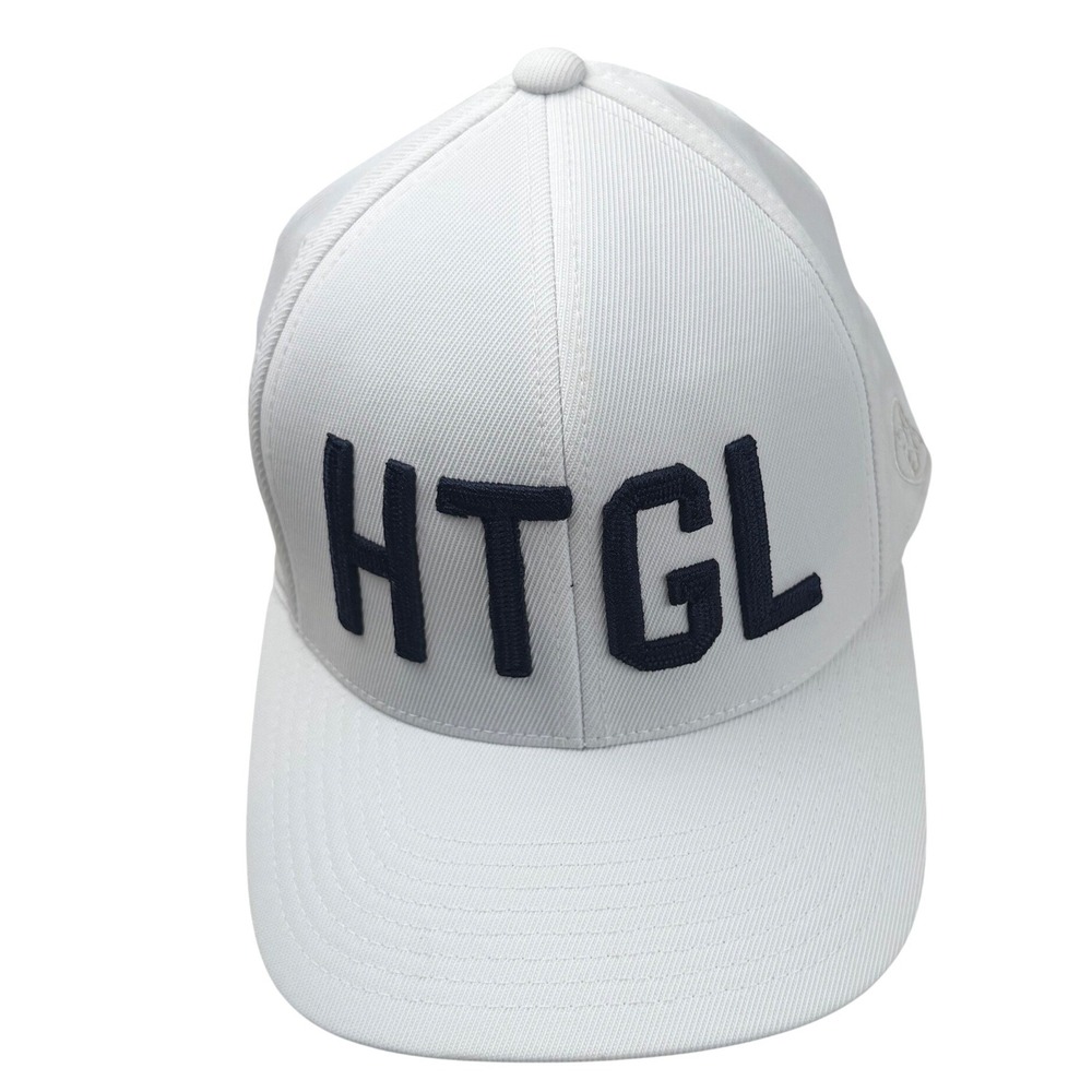 G/FORE HTGL Golf Snapback Hat White 110 Flexfit Tech Adjustable Cap OSFM
